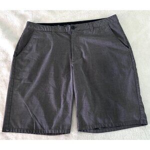 Travis Mathew Mens Gray Casual Lightweight Golf Shorts Size 36 10" Inseam